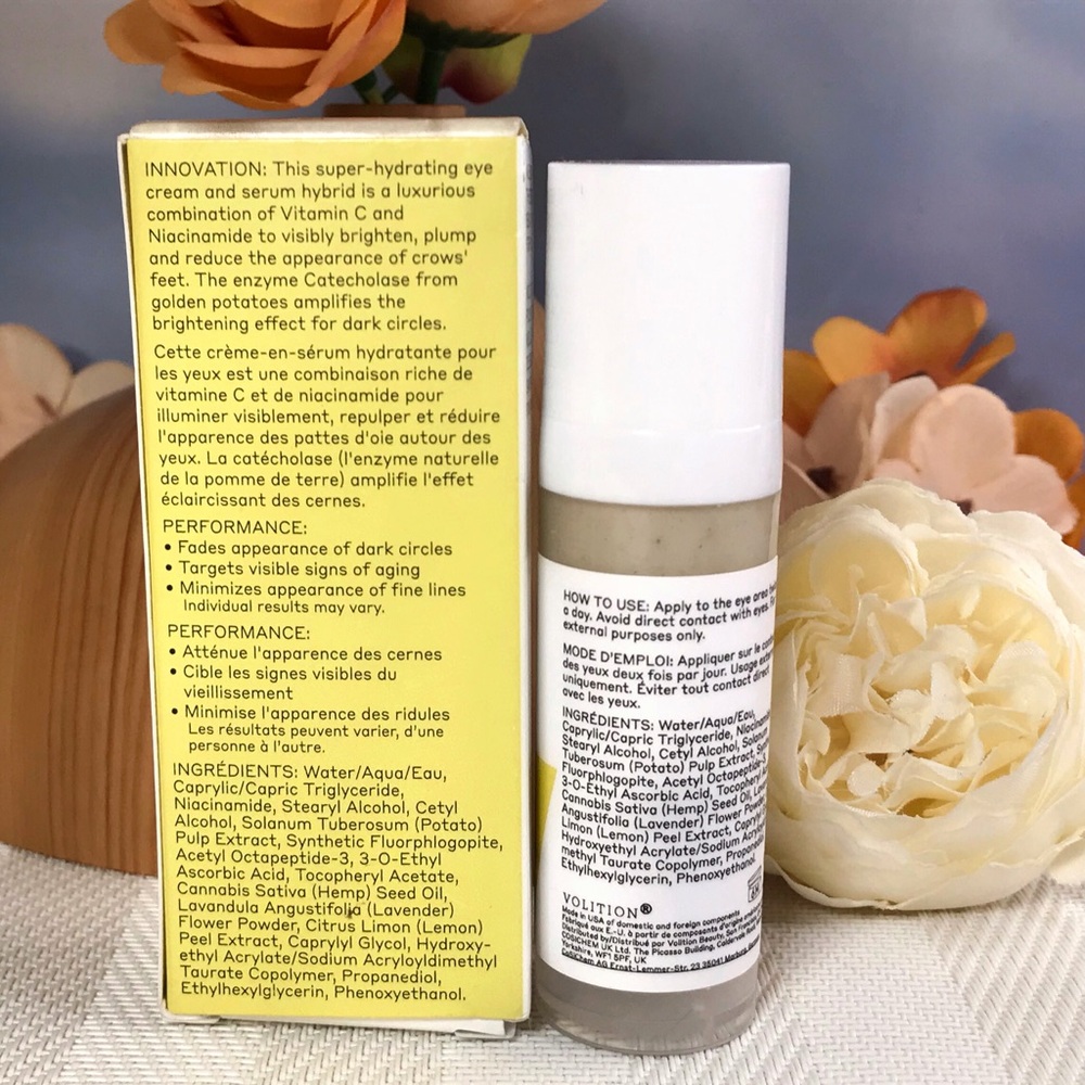 Volition Golden Eye Cream Brightening Serum Vitamin C & Niacinamide 15ml *BNIB - Picture 7 of 8